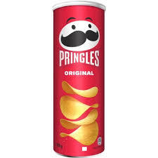 Chips Pringles v tube originál 165g