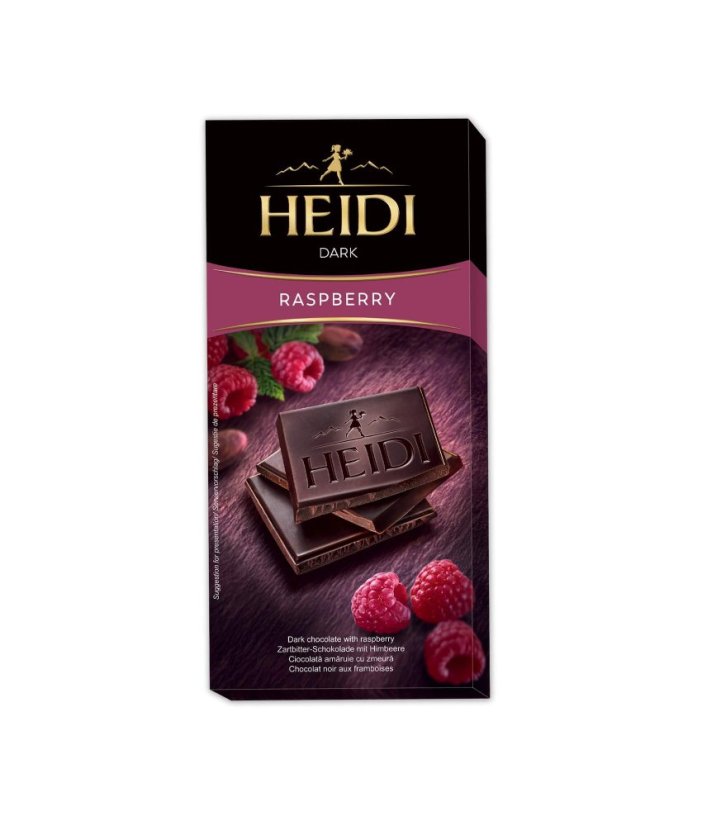 Čokoláda Heidi Dark Raspberry 80g   (20ks)