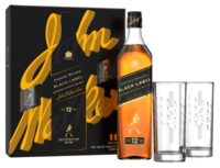 Whisky Johnnie Walker Black + 2 poháre 40% 0,7L