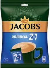 Káva Jacobs 2v1 v jednom balení 10ks 140g