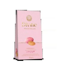 Dezert AH DIVINE Mandle v bielej čok. pokryté malinovým prachom 50g (8ks)