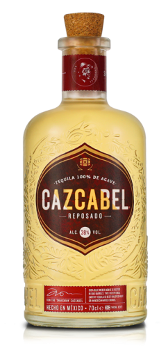 Tequila Cazcabel Reposado 38% 0.7L  (6ks)