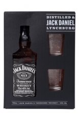 DB Whisky Jack Daniel`s + 2 Poháre 40% 0,7L
