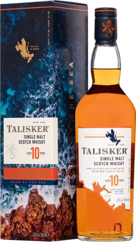 Whisky Talisker 10-ročná 45.8% 0,7L