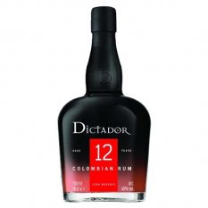 Rum Dictador 12-ročný 40% 0.7L