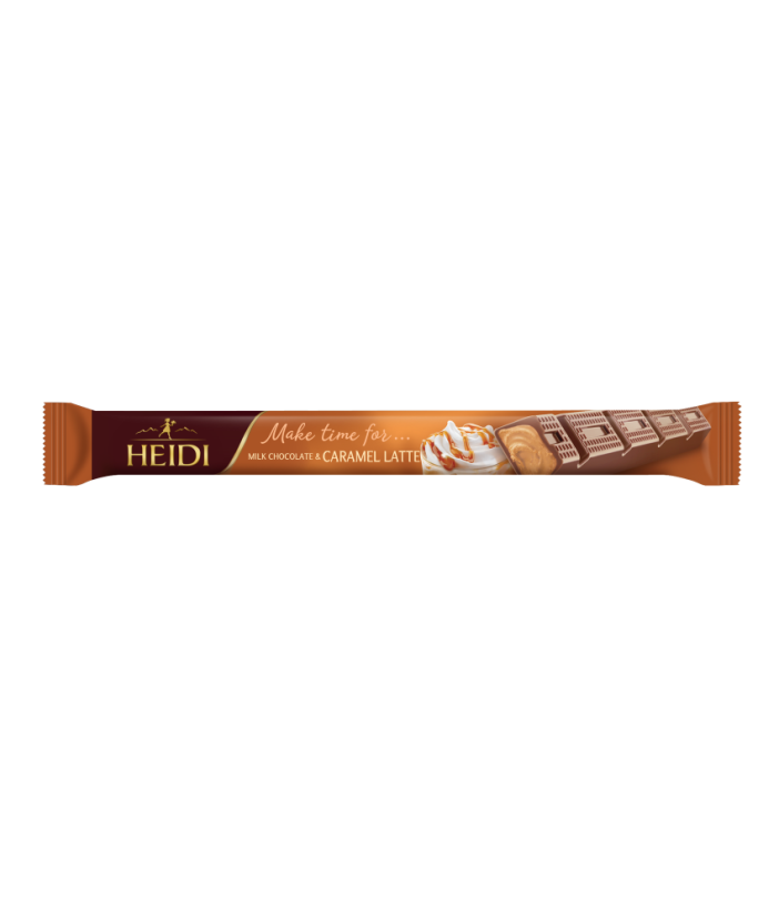 Tyčinka Heidi Milk Karamel Latte 37g   (28ks)