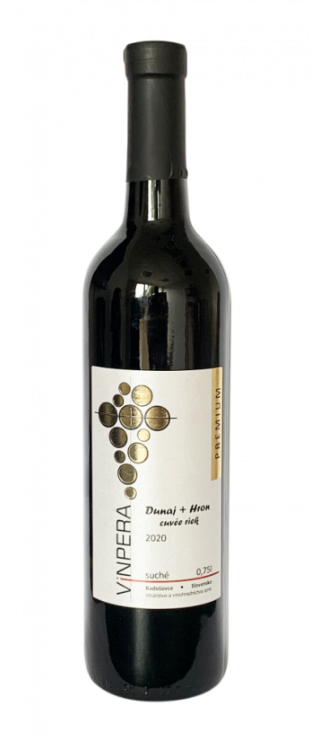 Víno Vinpera Dunaj+Hron Cuvée Rieky Premium suché 0,75L