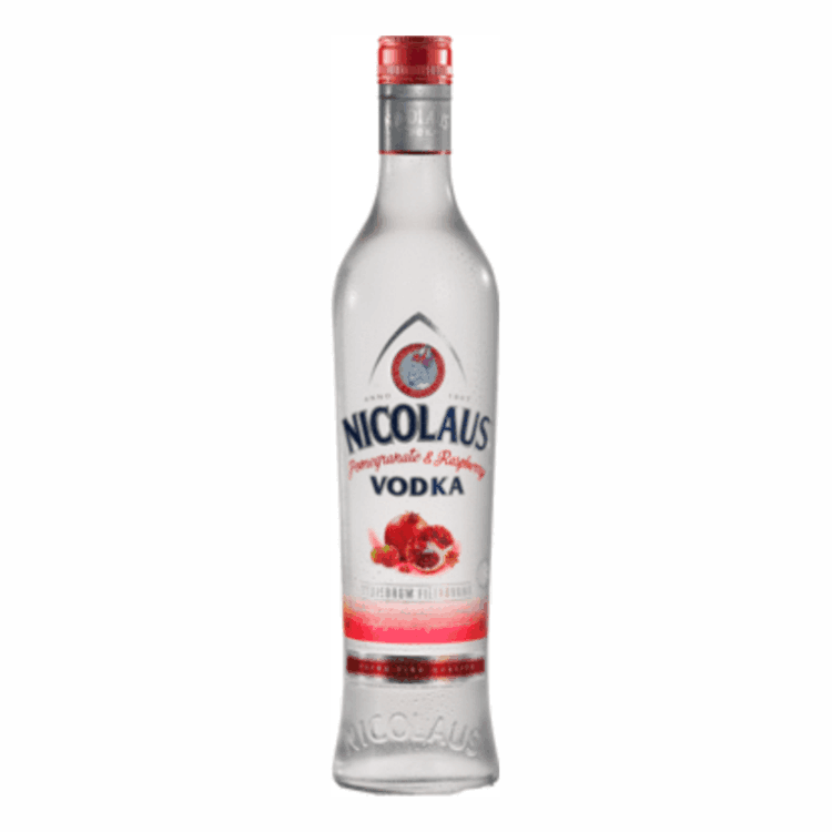 Vodka Nicolaus Granátové jablko Malina 38% 0,7L  (12ks)