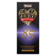 Čokoláda Torras Zero 85% Horká 100g (12ks)