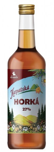 Old Herold Karpatská Horká 27% 0,5L   (12ks)