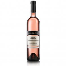 Víno Chateau Topoľčianky Cabernet Sauvignon Rosé 0,75L neskorý zber polosladké   (6ks)