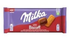 Čokoláda Milka Lotus Biscoff 90g (24ks)