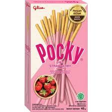Tyčinky Pocky Strawberry 40g   (10ks)