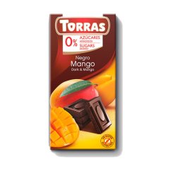 Čokoláda Torras Dia Horká Mango 75g   (10ks)