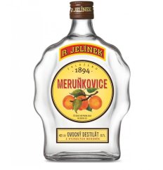 Jelínek Budík Marhuľovica 42% 0,7L   (6ks)