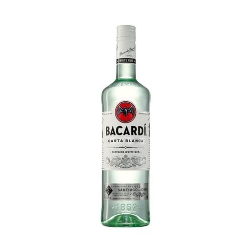 Rum Bacardi Carta Blanca 37,5% 1L