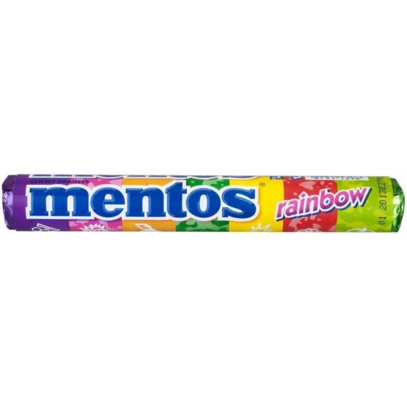 Cukríky Mentos Rainbow 37,5g (40ks)