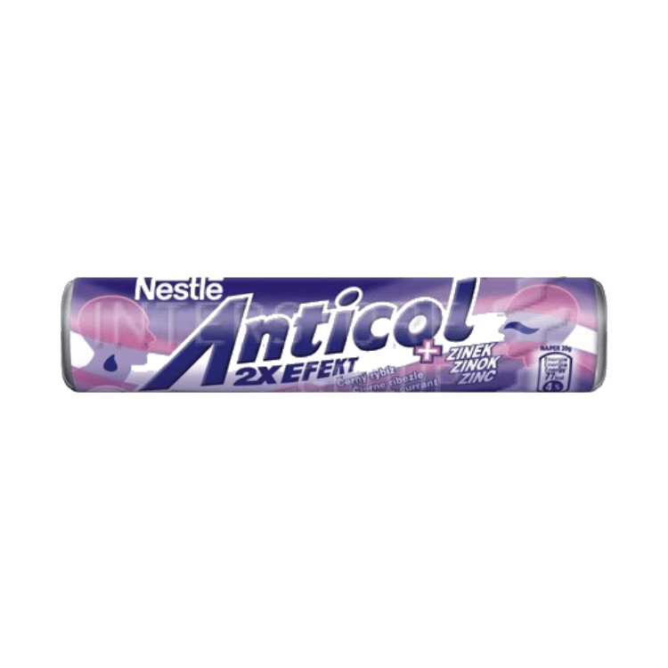 Cukríky Anticol Čierna ríbezľa 50g   (24ks)