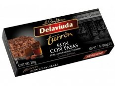 Čokoláda Delaviuda Turron s rumom 200g