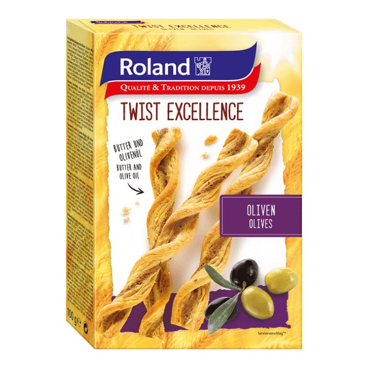 Snack Roland Tyčinky Olivy 100g   (12ks)