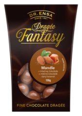 Dr.Ensa Mandle v mliečnej čokoláde slaný karamel 150g