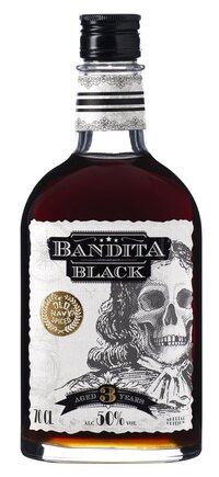 Rum Bandita Black 50% 0,7L   (6ks)
