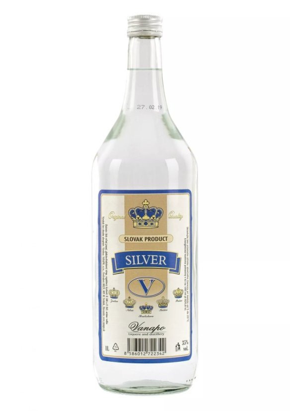 Vanapo Vodka Silver V 35% 1L   (12ks)