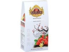 Čaj Basilur White Tea Strawberry Vanilla 100g   (12ks)
