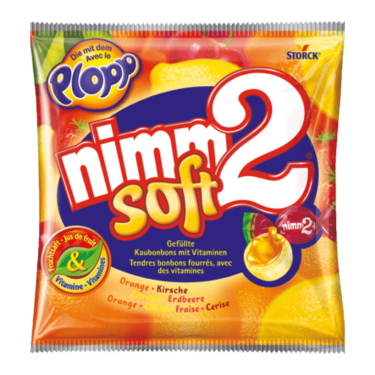 Cukríky Nimm 2 Soft 90g   (18ks)