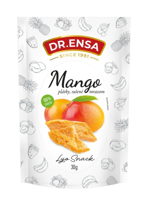 Dr.Ensa Mango lyofilizované 30g   (10ks)
