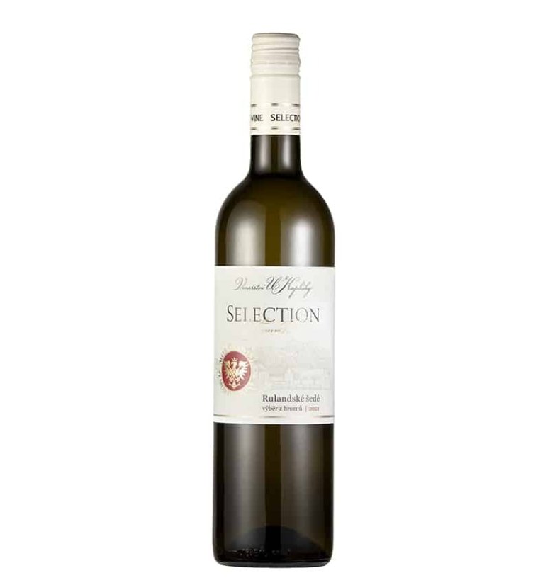 Vinařství u Kapličky Selection Rulandské Šedé 0,75L výber z hrozna polosuché   (6ks)