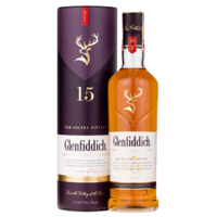 Whisky Glenfiddich 15-ročná Tuba 40% 0,7L
