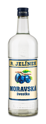 Jelínek Moravská Slivka Biela 40% 1L   (8ks)