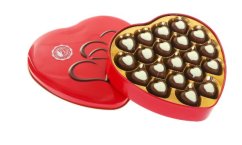 Dezert Bolci Heart plech 240g   (12ks)