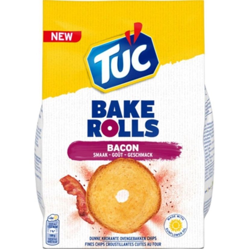 Snack Bake Rolls Slanina Tuc 80g   (15ks)