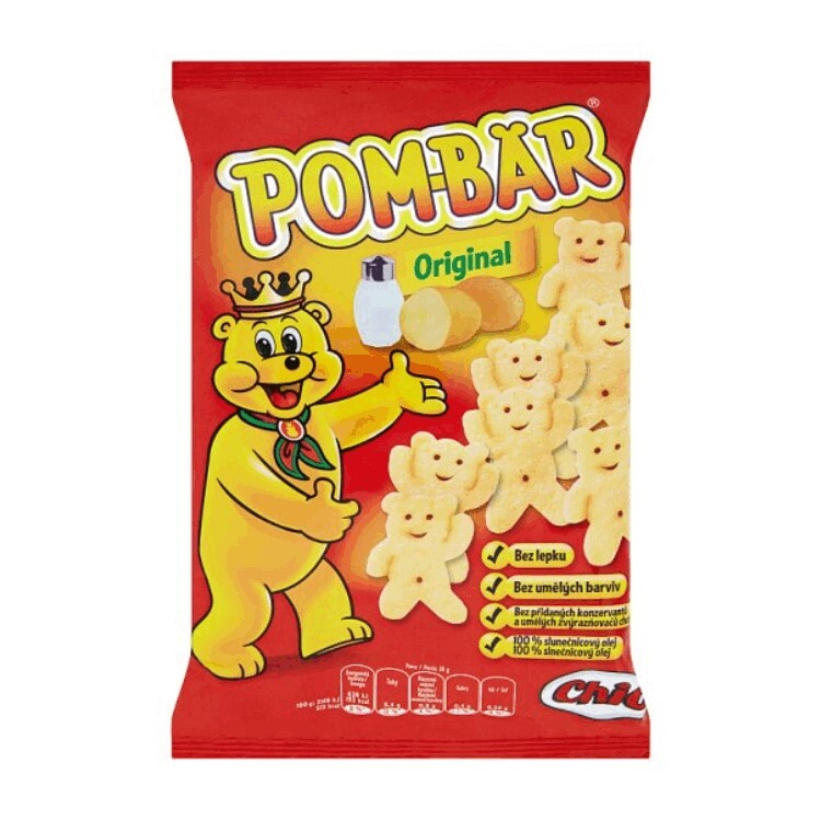 Snack Slovakia Pom-Bär originál 50g   (24ks)