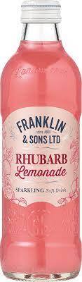 Franklin&Sons rebarborová limonáda 0.275L sklo   (24ks)