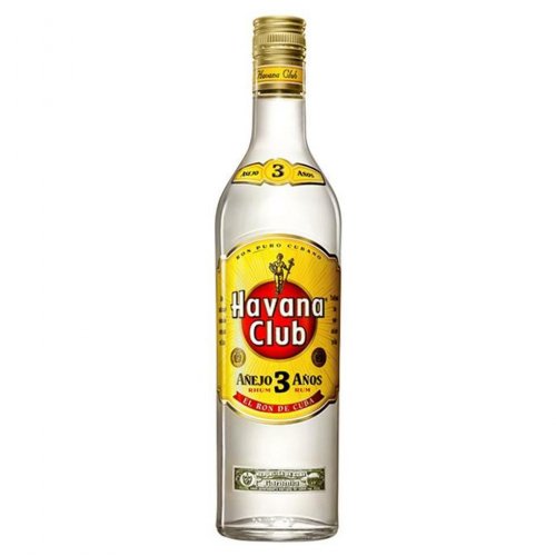 Rum Havana Club 3 Ročný 40% 1L