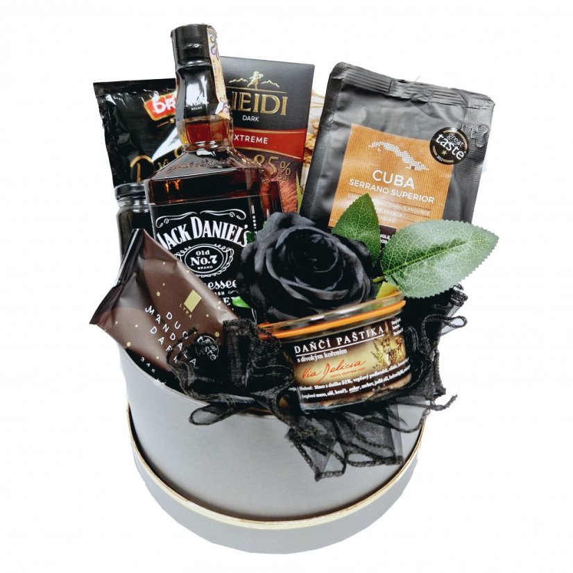 Box s whisky Jack Daniel`s 0.7L