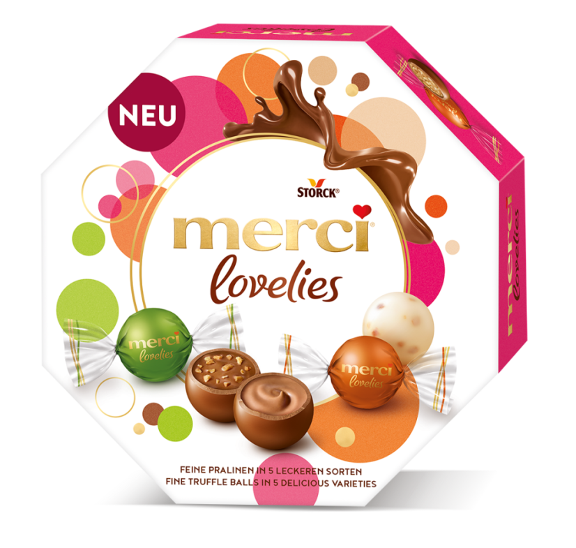 Dezert Merci Lovelies 185g   (14ks)
