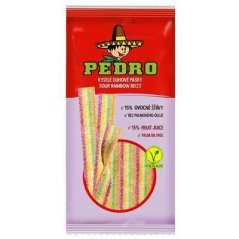 Cukríky Pedro pásiky dúha kyslé 80g    (20ks)
