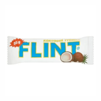 Flint Kokos Biela tyčinka 50g   (35ks)