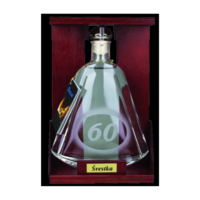 Slivka s číslom 60 v dreve 40% 0,35L