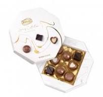 Dezert Bolci Pralinky biele 80g   (9ks)