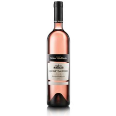 Víno Chateau Topoľčianky Cabernet Sauvignon Rosé 0,75L neskorý zber polosladké   (6ks)