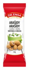 Dr.Ensa Arašidy v cestíčku s príchuťou smotana a cibuľka 50g   (22ks)