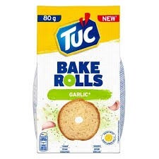 Snack Bake Rolls Cesnak Tuc 80g