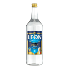 Leon Vodka Jemná 40% 1L   (8ks)
