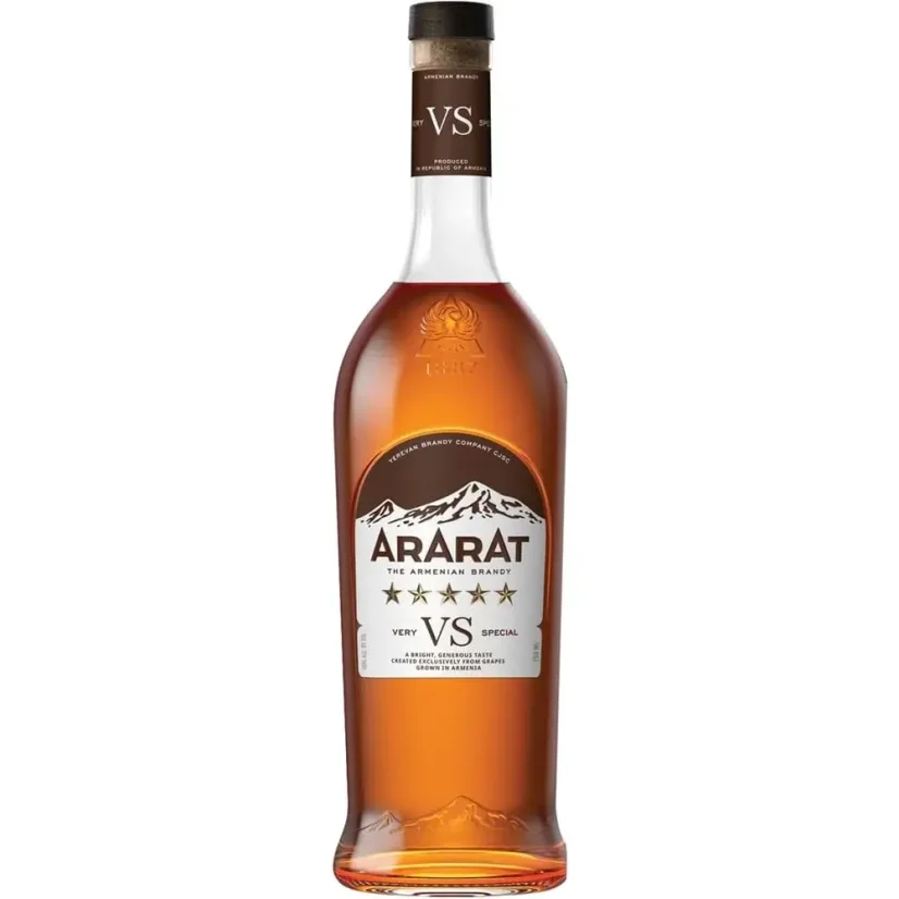 Brandy Ararat 5-ročná 40% 0,7L