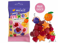 Mixit Ovocné želé prírodné cukríky 35g